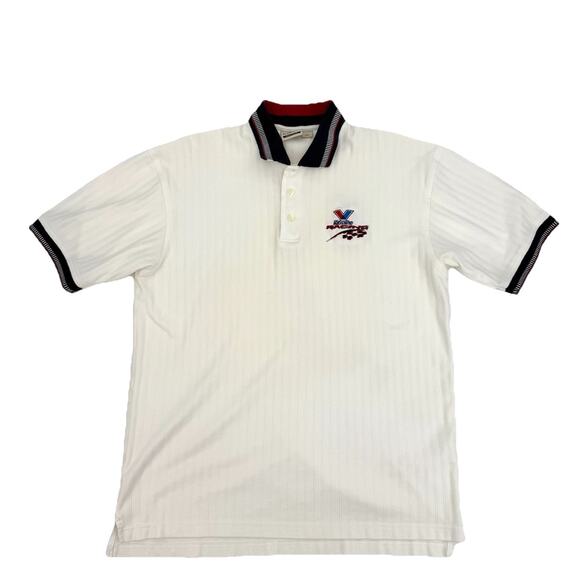 Vintage 1990’s Valvoline Racing Team Polo Shirt Mens Large USA Made Embroidered - Picture 1 of 6